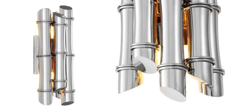 Бра Wall Lamp Damian Stainless Steel - Loft-Concept в Орле