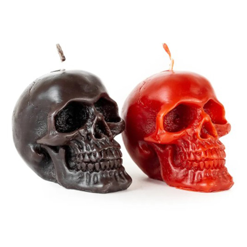 Набор свечей Black Red Skulls Черный Красный Набор свечей Black Red Skulls Черный Красный в Орле | Loft Concept