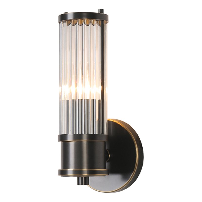 Ralph Lauren Бра Allen Single Sconce Темная бронза Прозрачный (Transparent) Ralph Lauren Бра Allen Single Sconce Темная бронза Прозрачный (Transparent) в Орле | Loft Concept