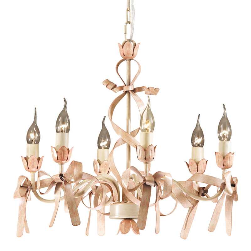 Люстра Kinder rosset 6 Dirty Rose Кремовый Люстра Kinder rosset 6 Dirty Rose Кремовый в Орле | Loft Concept