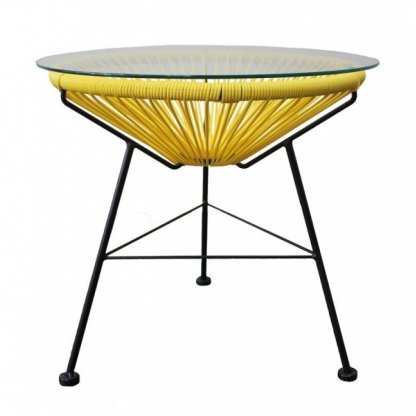 Приставной стол Acapulco side table Yellow Морская синь Желтый Оранжевый Зеленый Черный Белый Приставной стол Acapulco side table Yellow Морская синь Желтый Оранжевый Зеленый Черный Белый в Орле | Loft Concept