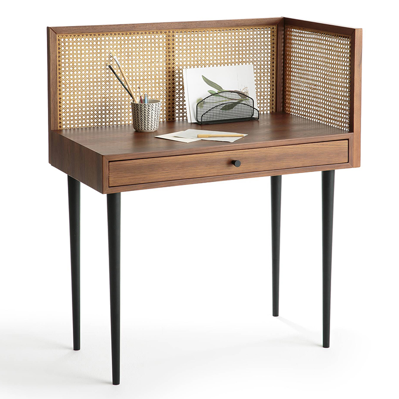 Рабочий стол Agnar Wicker Table Орех Рабочий стол Agnar Wicker Table Орех в Орле | Loft Concept