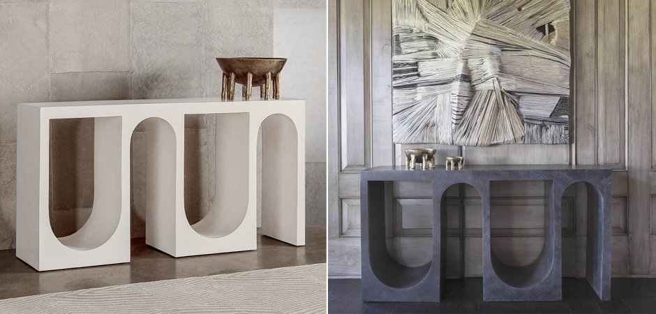 Консоль ROXBURY CONSOLE Grey Консоль ROXBURY CONSOLE Grey - Loft-Concept в Орле