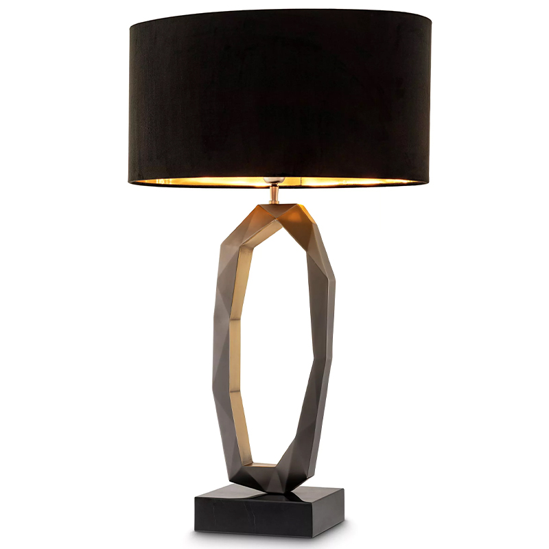 Настольная лампа Eichholtz Table Lamp Santos Черный Графит Настольная лампа Eichholtz Table Lamp Santos Черный Графит в Орле | Loft Concept
