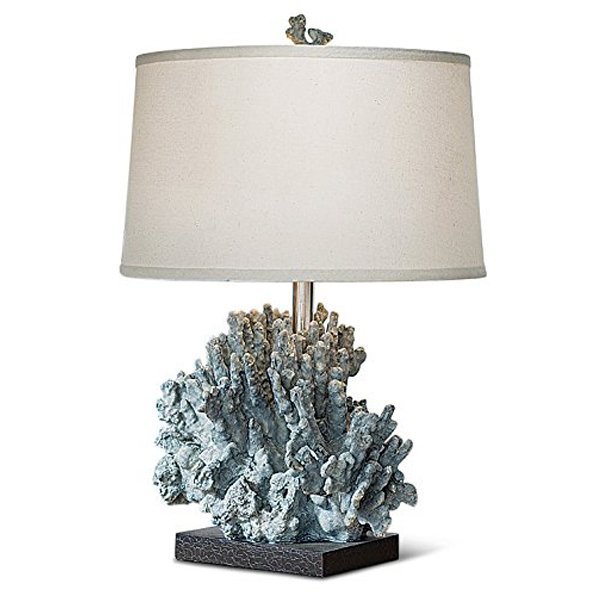 Настольная лампа Blue-Grey Coral Голубой пастельный Настольная лампа Blue-Grey Coral Голубой пастельный в Орле | Loft Concept