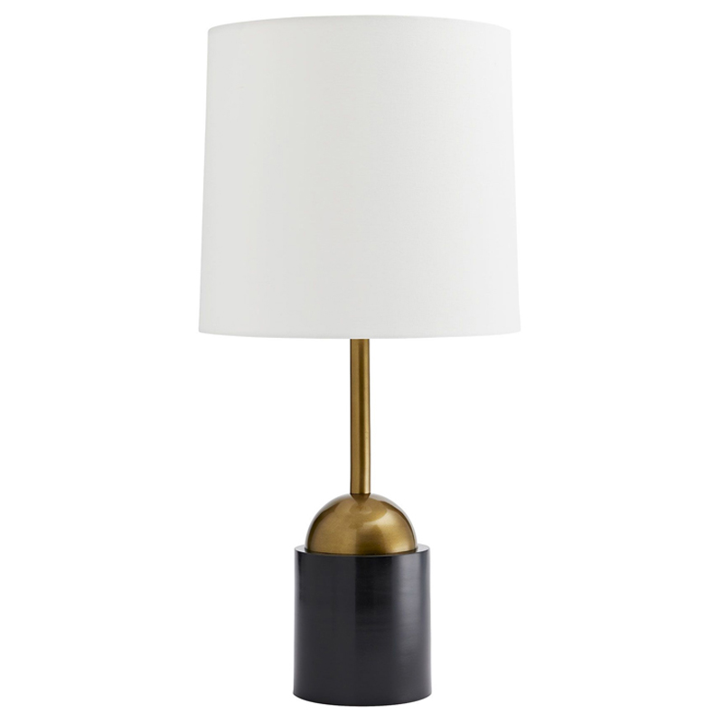 Дизайнерская настольная лампа GROVE LAMP Черный Белый Золотой Дизайнерская настольная лампа GROVE LAMP Черный Белый Золотой в Орле | Loft Concept