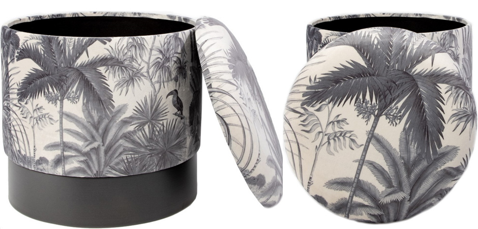 Пуф PUF Jungle Print plants&toucan small Пуф PUF Jungle Print plants&toucan small - Loft-Concept в Орле