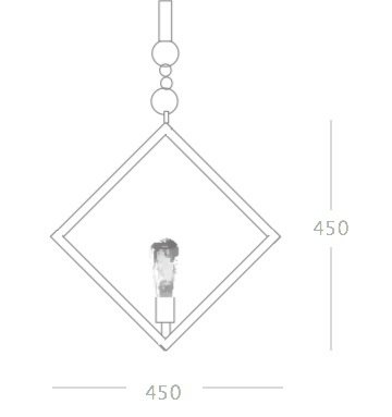 Подвесной светильник Romb Loft Rope Light в Орле