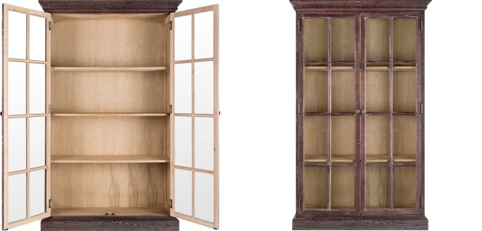 Шкаф-витрина French brown Шкаф-витрина French brown - Loft-Concept в Орле