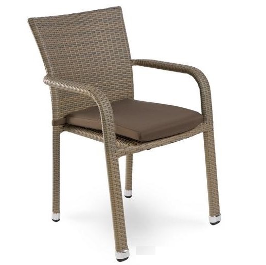 Стул Rottan chair beige Бежево-серый Стул Rottan chair beige Бежево-серый в Орле | Loft Concept