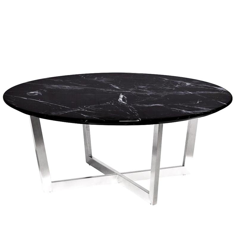 Кофейный стол Adamson Coffee Table Серебряный Кофейный стол Adamson Coffee Table Серебряный в Орле | Loft Concept