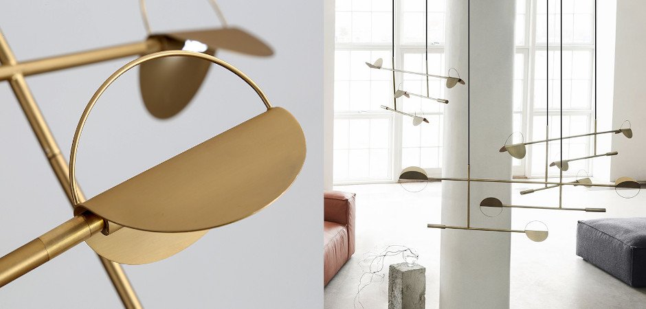 Люстра BOLIA LEAVES PENDANT brass Люстра BOLIA LEAVES PENDANT brass - Loft-Concept в Орле