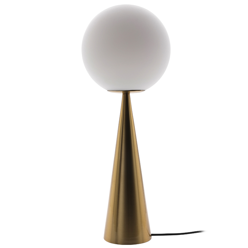 Настольный светильник Fontana Arte Bilia LED Table lamp Латунь Белый Настольный светильник Fontana Arte Bilia LED Table lamp Латунь Белый в Орле | Loft Concept