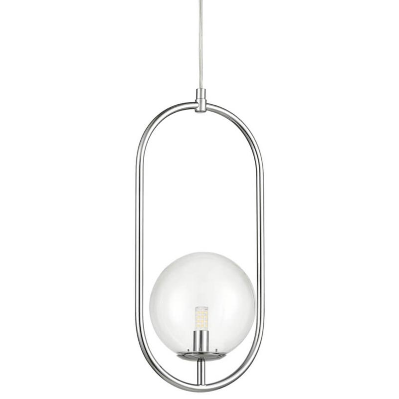 Подвесной светильник B.LUX C Ball oval chrome Хром Прозрачный Подвесной светильник B.LUX C Ball oval chrome Хром Прозрачный в Орле | Loft Concept