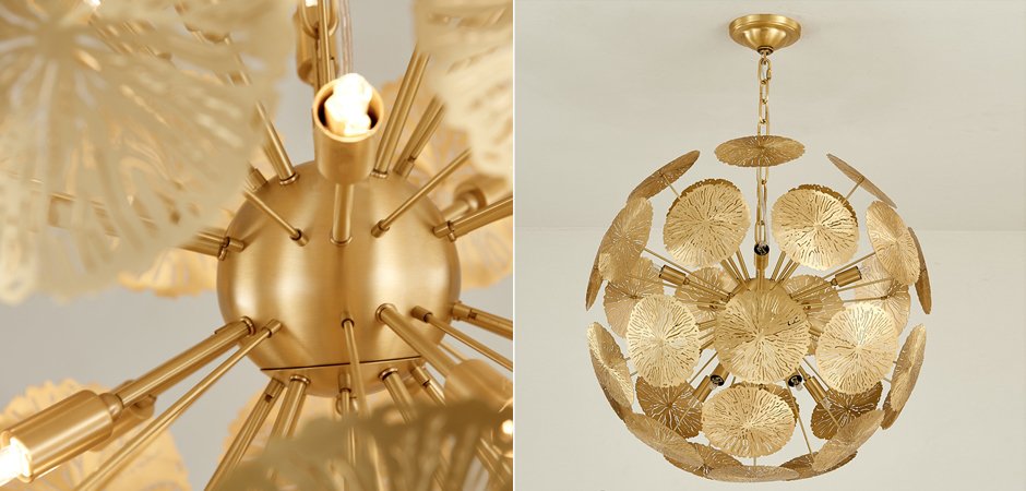 Люстра GLOBAL VIEWS LILY PAD Chandelier Люстра GLOBAL VIEWS LILY PAD Chandelier - Loft-Concept в Орле