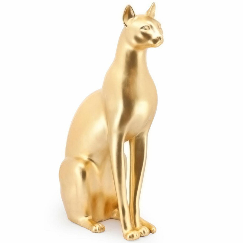 Статуэтка Abhika Egyptian Cat Gold Золотой Статуэтка Abhika Egyptian Cat Gold Золотой в Орле | Loft Concept