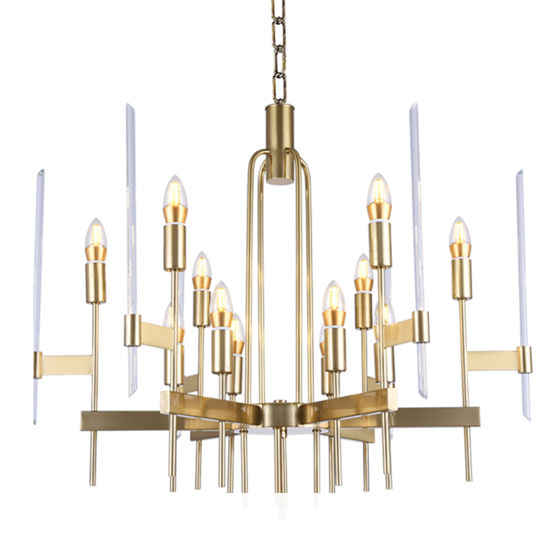 Bari Light Chandelier Aged Brass Золотой Bari Light Chandelier Aged Brass Золотой в Орле | Loft Concept