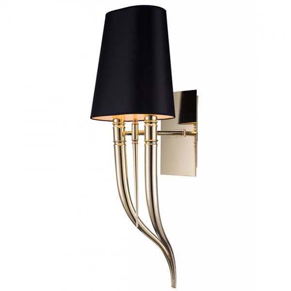 Бра Crystal Light Brunilde Ipe Cavalli Gold Золотой Черный Белый Бра Crystal Light Brunilde Ipe Cavalli Gold Золотой Черный Белый в Орле | Loft Concept