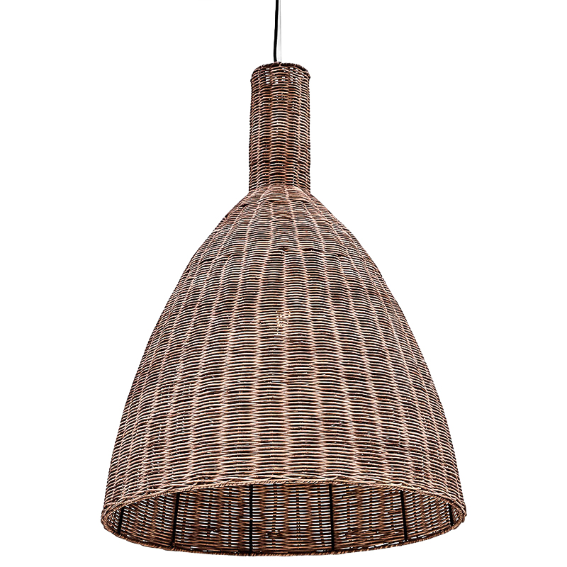 Подвесной светильник Wicker Bell 61 Бежево-серый в Орле | Loft Concept 