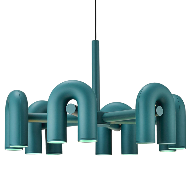 Люстра Cirkus AGO Lighting turquoise 4-6 Бирюзовый Люстра Cirkus AGO Lighting turquoise 4-6 Бирюзовый в Орле | Loft Concept