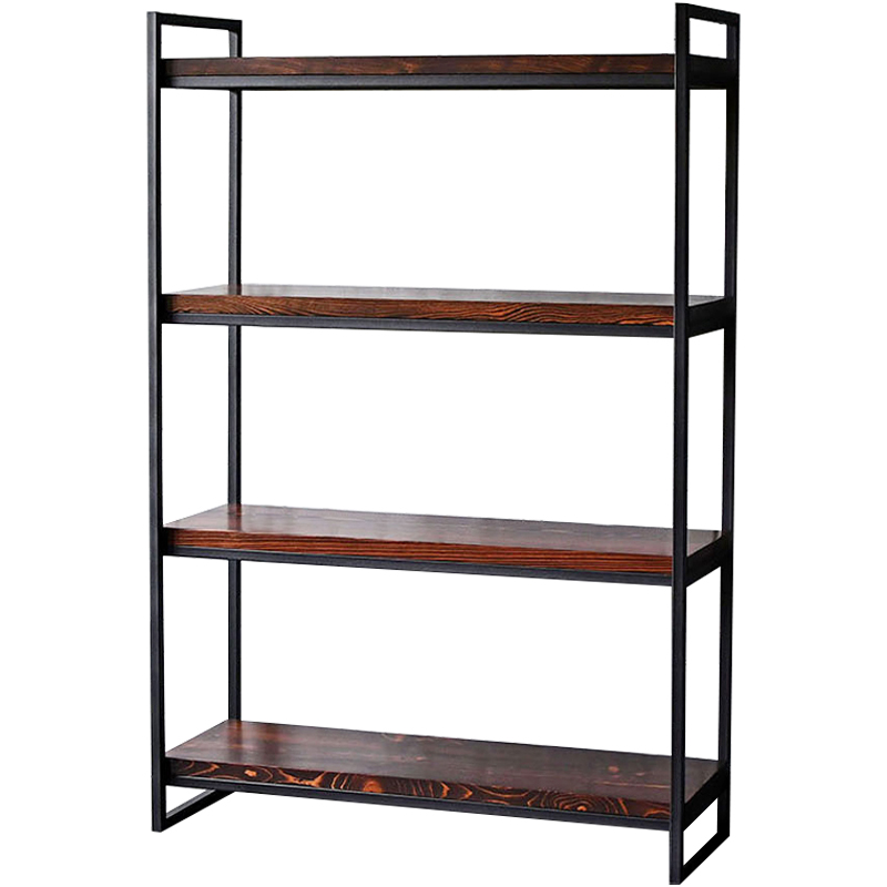 Стеллаж Alton Industrial Metal Rust Rack Черный Коричневый Стеллаж Alton Industrial Metal Rust Rack Черный Коричневый в Орле | Loft Concept