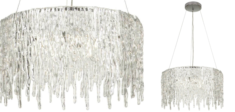 Люстра Cold Heart Silver Single Tier Chandelier Люстра Cold Heart Silver Single Tier Chandelier - Loft-Concept в Орле