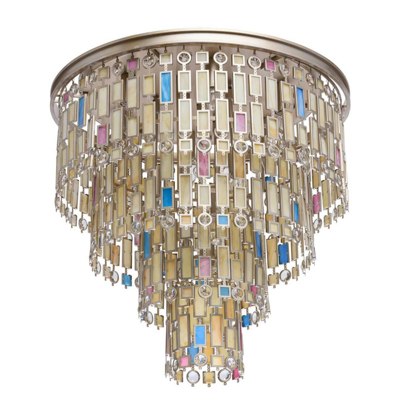 Потолочный светильник Cascade Chandelier 61 Золотой Мульти в Орле | Loft Concept 