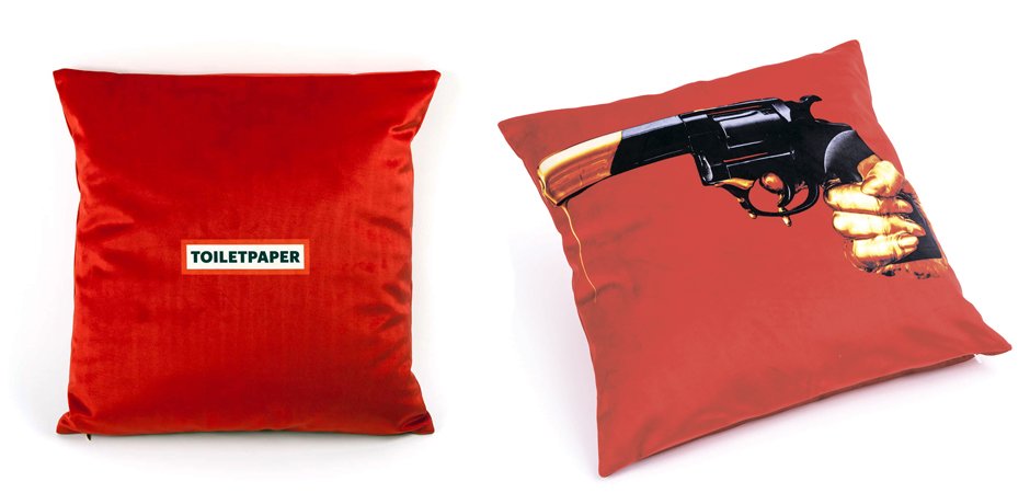 Подушка Seletti Cushion Revolver Toiletpaper Подушка Seletti Cushion Revolver Toiletpaper - Loft-Concept в Орле