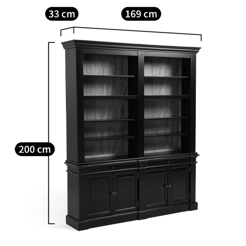 Витрина из массива сосны Sterling Showcase Black Витрина из массива сосны Sterling Showcase Black в Орле
