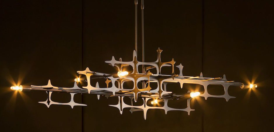 Люстра HUBBARDTON FORGE GRID PENDANT Люстра HUBBARDTON FORGE GRID PENDANT - Loft-Concept в Орле