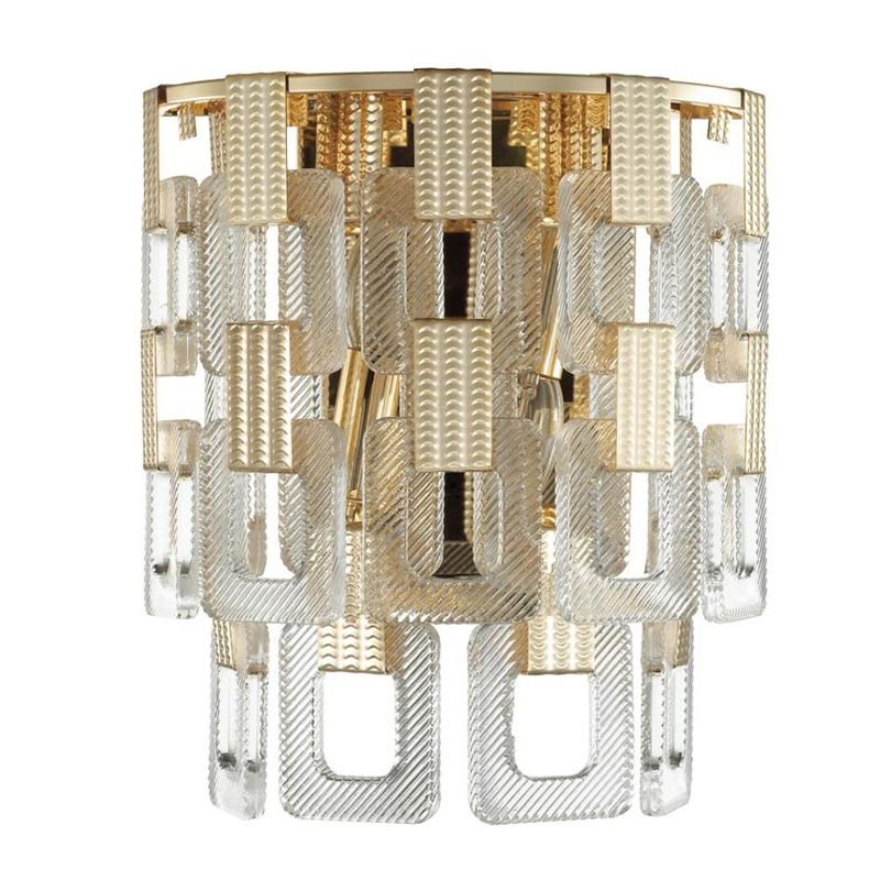 Бра Ribbed Elements Pendant Золотой Прозрачное Стекло Бра Ribbed Elements Pendant Золотой Прозрачное Стекло в Орле | Loft Concept