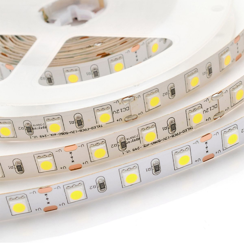 Комплект светодиодной ленты 14,4W/m 60LED/m 5050SMD холодный белый 1M Белый Комплект светодиодной ленты 14,4W/m 60LED/m 5050SMD холодный белый 1M Белый в Орле | Loft Concept