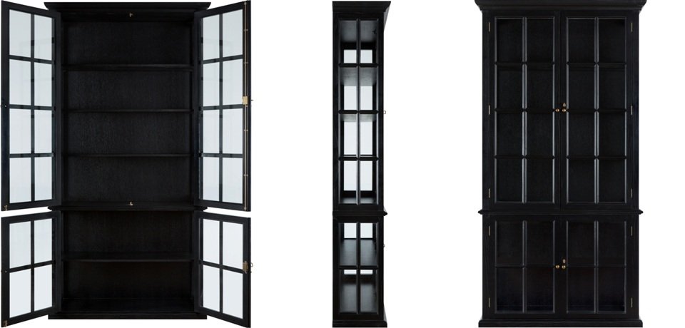 Шкаф-витрина French black Шкаф-витрина French black - Loft-Concept в Орле