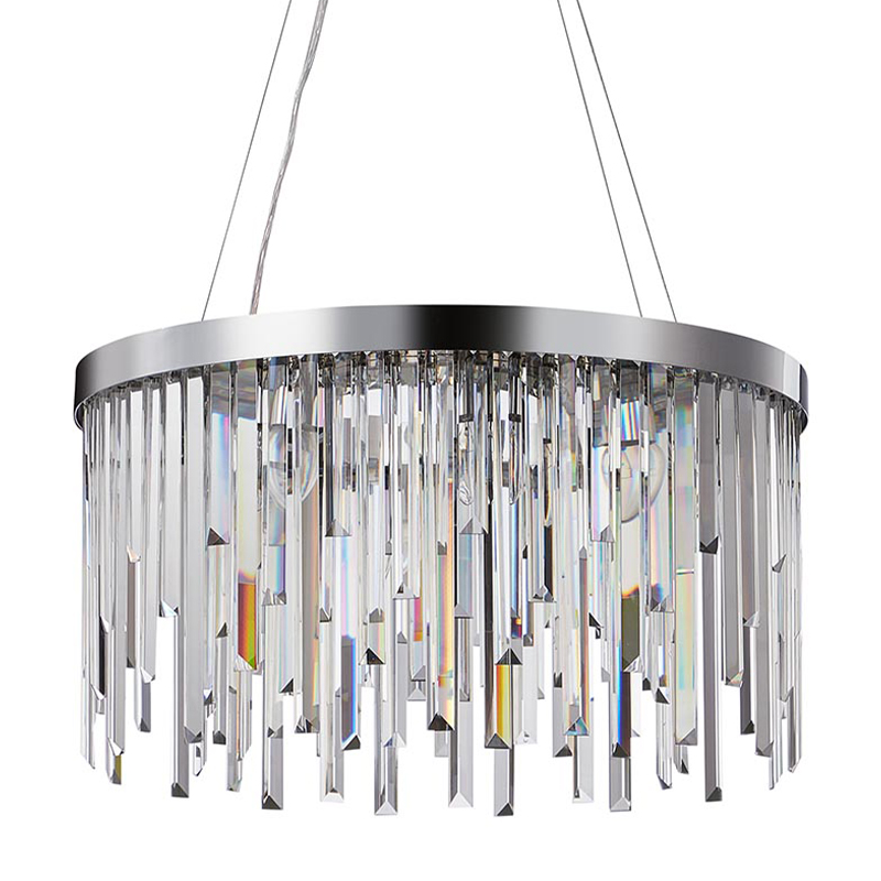 Люстра Bennett Chandelier chrome 60 Хром Прозрачный в Орле | Loft Concept 