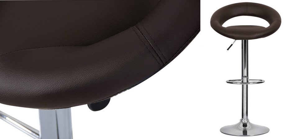 Барный стул Ring Dark Brown Барный стул Ring Dark Brown - Loft-Concept в Орле