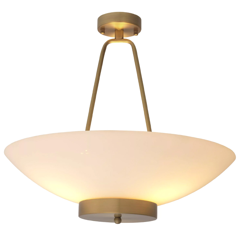 Люстра Eichholtz Ceiling Lamp Planeta Белый Латунь Люстра Eichholtz Ceiling Lamp Planeta Белый Латунь в Орле | Loft Concept