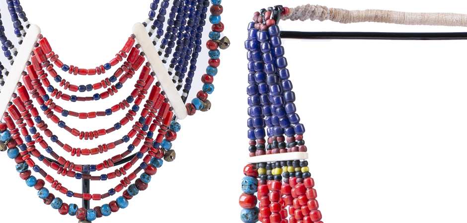 Этническое ожерелье на подставке Line Beads Этническое ожерелье на подставке Line Beads - Loft-Concept в Орле