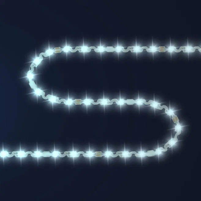 Светодиодная лента 5W/m 60LED/m 2835SMD холодный белый 5M Белый Светодиодная лента 5W/m 60LED/m 2835SMD холодный белый 5M Белый в Орле | Loft Concept