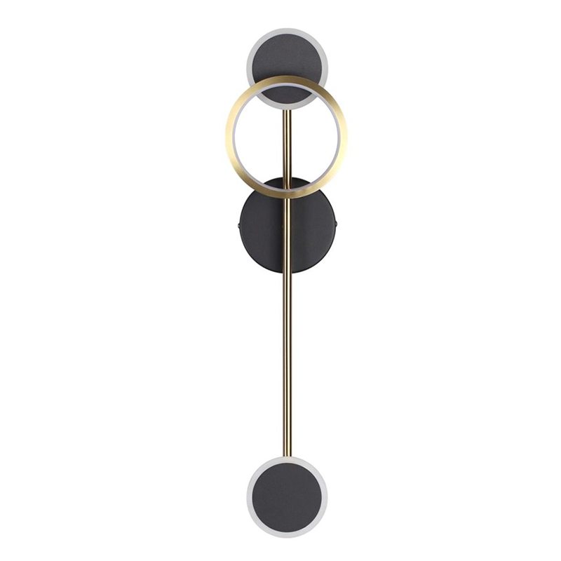 Бра Bendik Gold Ring Wall lamp A Золотой Черный Бра Bendik Gold Ring Wall lamp A Золотой Черный в Орле | Loft Concept
