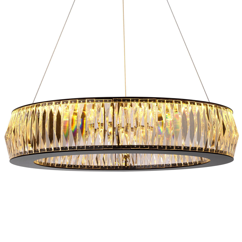Люстра Eichholtz Chandelier Vancouver S Черный Прозрачный (Transparent) Люстра Eichholtz Chandelier Vancouver S Черный Прозрачный (Transparent) в Орле | Loft Concept