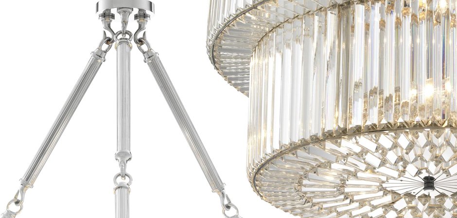 Люстра Chandelier Infinity Double Nickel Люстра Chandelier Infinity Double Nickel - Loft-Concept в Орле