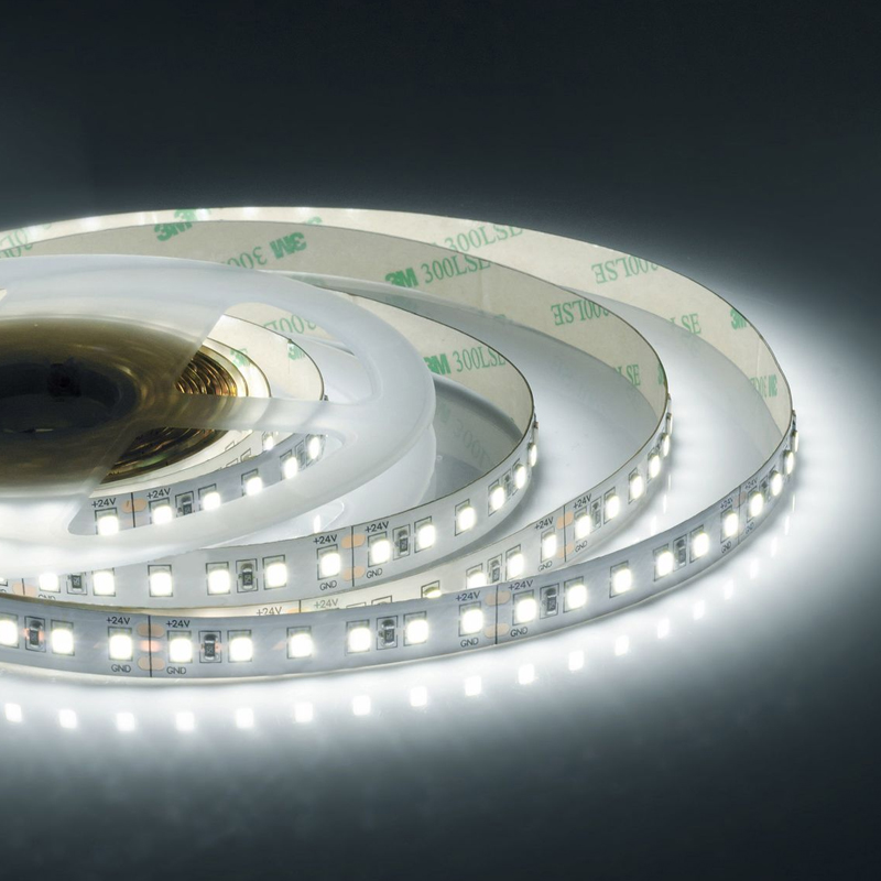 Светодиодная лента 120LED/m 2835SMD холодный белый 5M Белый Светодиодная лента 120LED/m 2835SMD холодный белый 5M Белый в Орле | Loft Concept