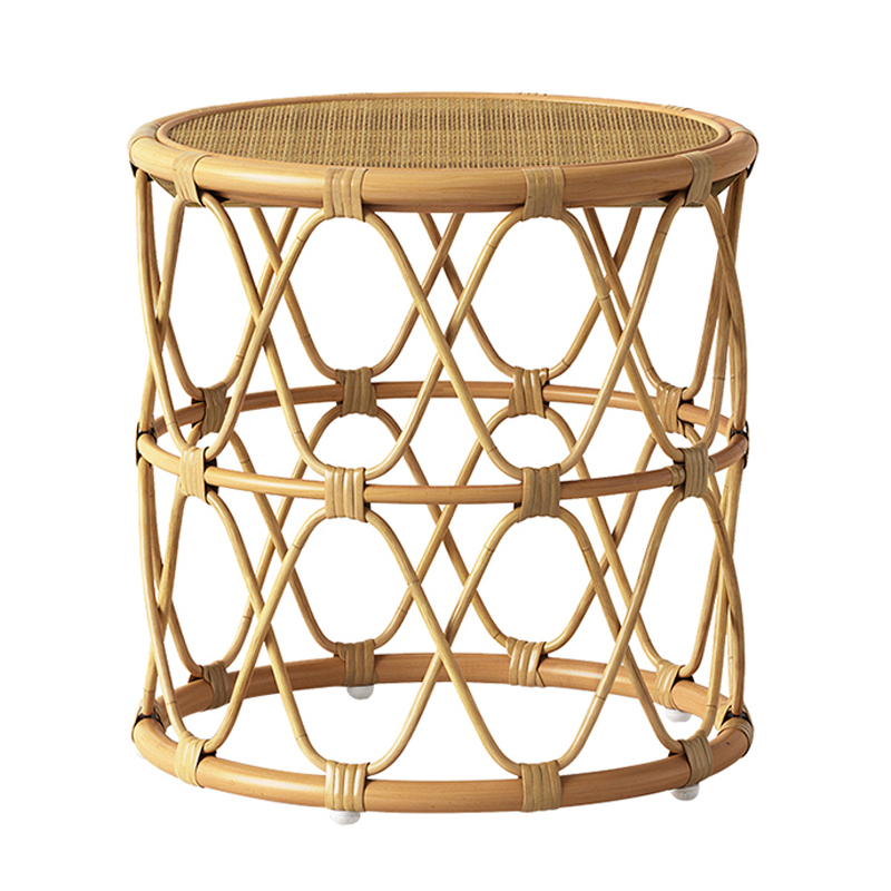 Приставной стол Lotta Wicker Table Древесина Приставной стол Lotta Wicker Table Древесина в Орле | Loft Concept