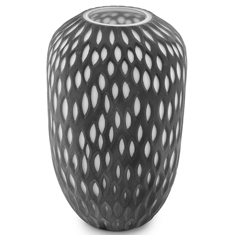 Ваза VASE POIS SM Черно-белый Ваза VASE POIS SM Черно-белый в Орле | Loft Concept