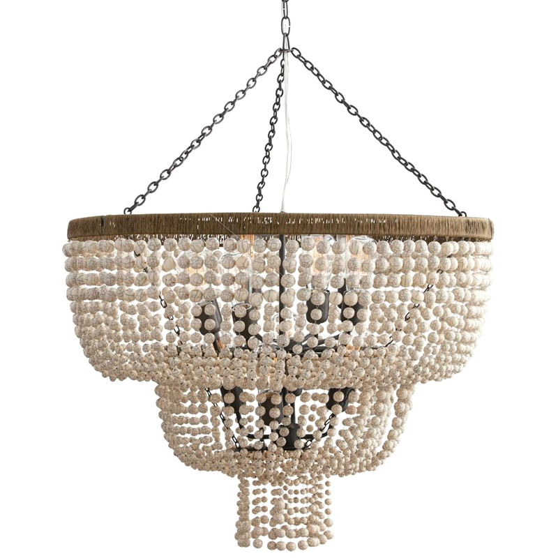Люстра Arteriors CHAPPELLET CHANDELIER Белый Серый Золотой Люстра Arteriors CHAPPELLET CHANDELIER Белый Серый Золотой в Орле | Loft Concept