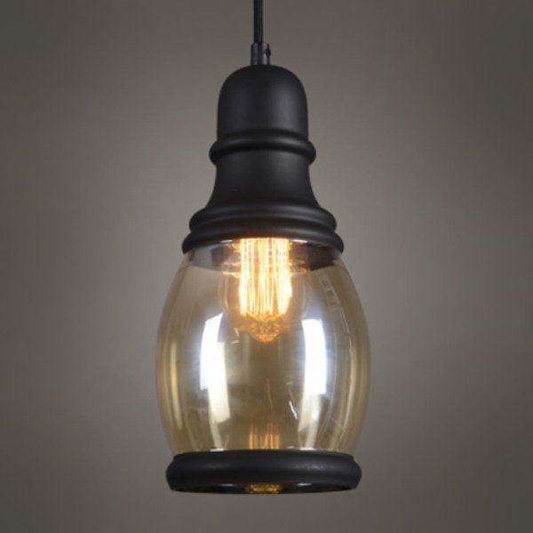 Подвесной светильник Loft Smoke Glass Pendant #3 Черный Подвесной светильник Loft Smoke Glass Pendant #3 Черный в Орле | Loft Concept