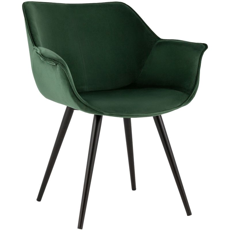 Стул Mason chair Зеленый Велюр Зеленый Черный в Орле | Loft Concept 