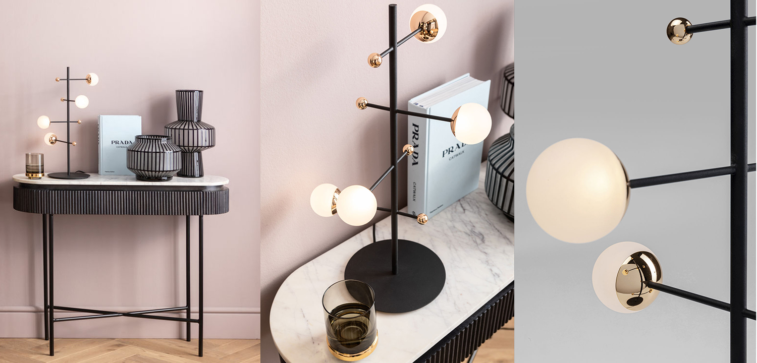 Настольная лампа Bubbles on the rod - фото