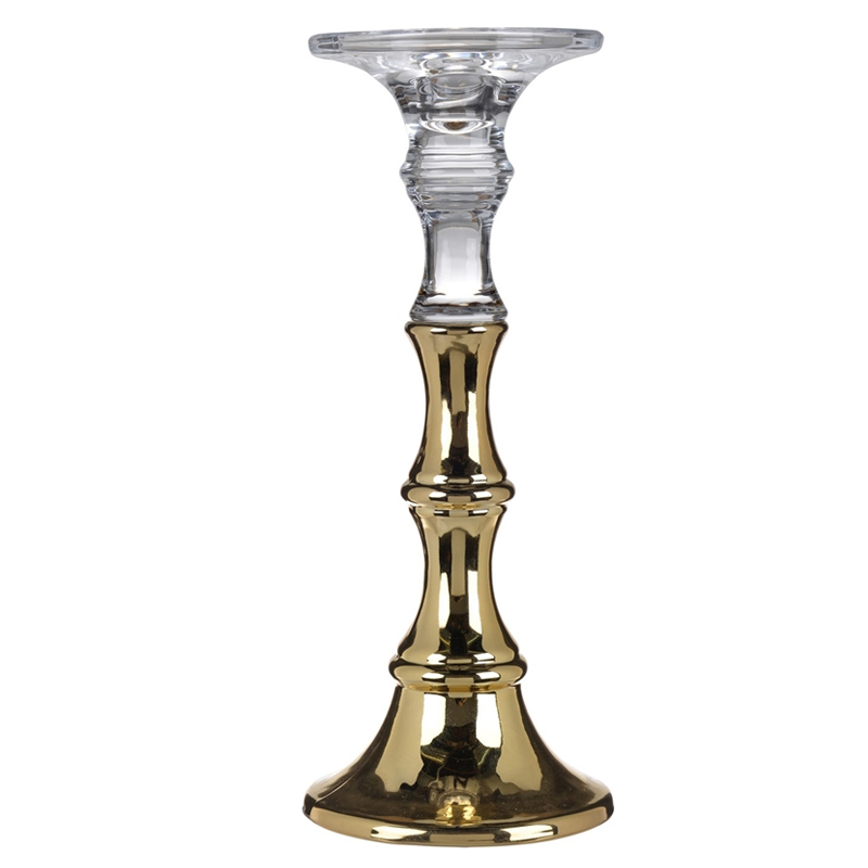 Подсвечник Eugenie Candlestick 30 Глянцевое золото Подсвечник Eugenie Candlestick 30 Глянцевое золото в Орле | Loft Concept