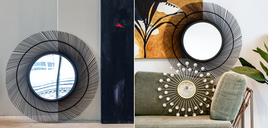 Зеркало Black Comet Mirror Зеркало Black Comet Mirror - Loft-Concept в Орле